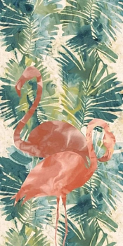 Настенная Wide&Style Tropical Flamingo D+ CP4 120x240